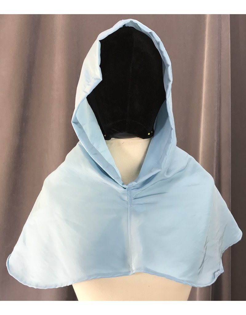 Cloakmakers.com H230 - Hood in Light Blue, Water Resistant, Lightweight
