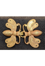 Cloakmakers.com Bees Cloak Clasp - Raw Jeweler's Brass