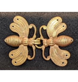 Cloak and Dagger Creations Bees Cloak Clasp - Jeweler's Bronze