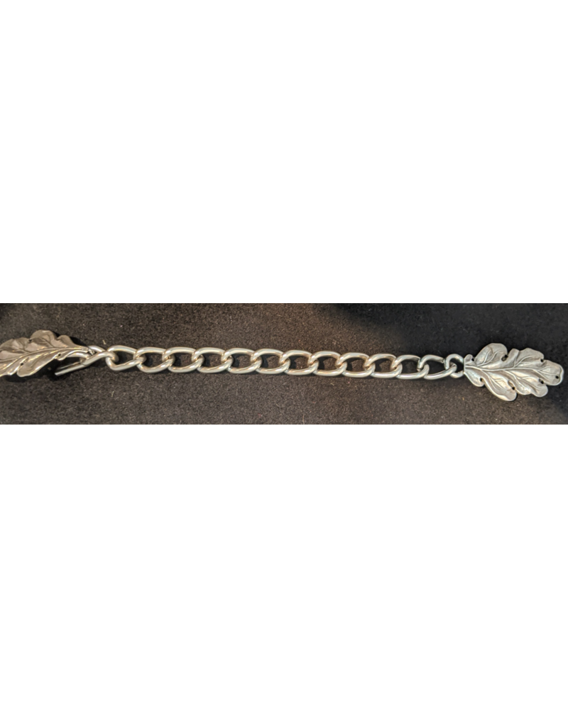Cloak and Dagger Creations Oak - Simple with Chain - Antique Silver Tone Plated