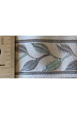 Cloakmakers.com Leafy Vine Trim - Greys on Grey