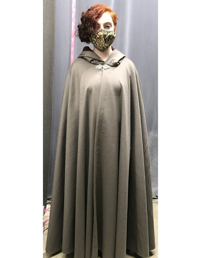 long wool cloak
