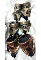 Cloak and Dagger Creations Steampunk Painted Goggles - Distressed Finish