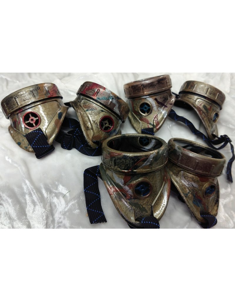 Cloakmakers.com Steampunk Painted Goggles - Distressed Finish