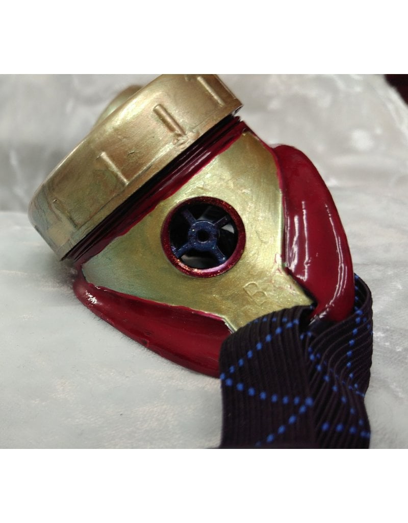 Cloakmakers.com Painted Goggles- Iron Man colors