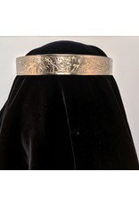 Cloakmakers.com Wide Oak & Acorn Circlet, Unisex -Silver Tone Plated, Discontinued