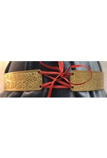 Cloakmakers.com Wide Oak & Acorn Circlet, Unisex -Silver Tone Plated, Discontinued