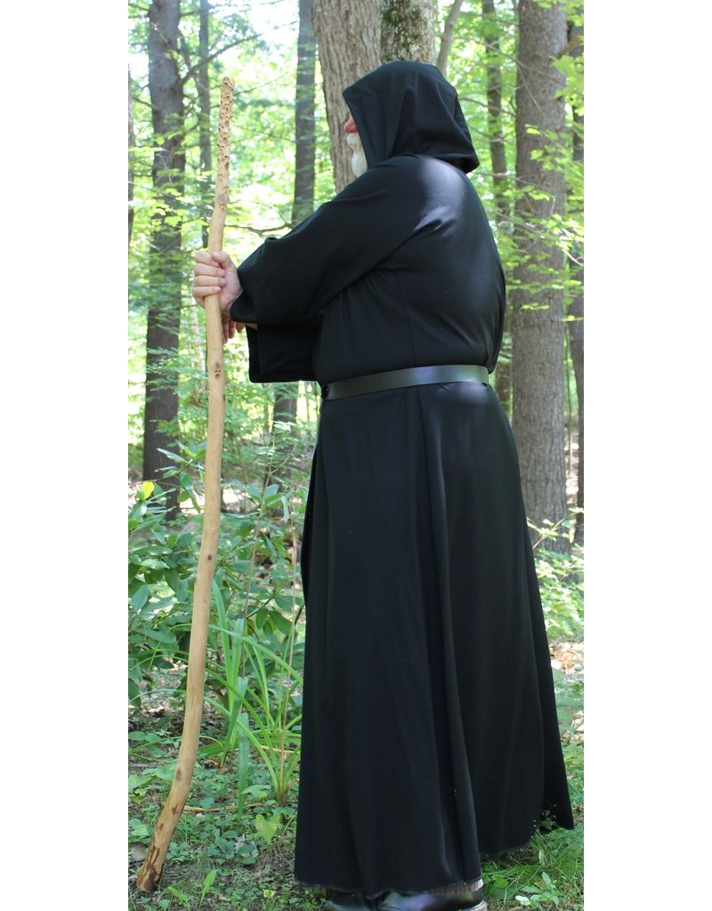 Cloak and Dagger Creations R467 - Black Wool Ritual Robe
