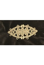 Cloakmakers.com Formal Renaissance Knotwork Cloak Clasp - Bronze Tone Plated