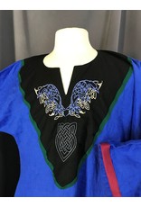 Cloak and Dagger Creations G1106 - Royal Blue Gown w/Crow Embroidery, Pockets