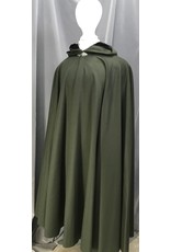 Cloak and Dagger Creations 4496 - XL Dark Green Wool Full Circle Cloak