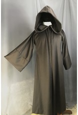 Cloak and Dagger Creations R493 - XXXL Brown Jedi Robe, Cashmere Wool