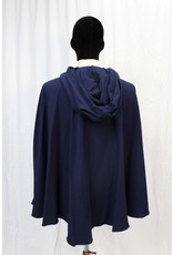 Cloak and Dagger Creations 4560 - Blue Open-Front Washable Cloak w/Hood