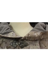 Cloakmakers.com 4553 - Extra Long Grey Camo Full Circle Cloak, Grey Hood