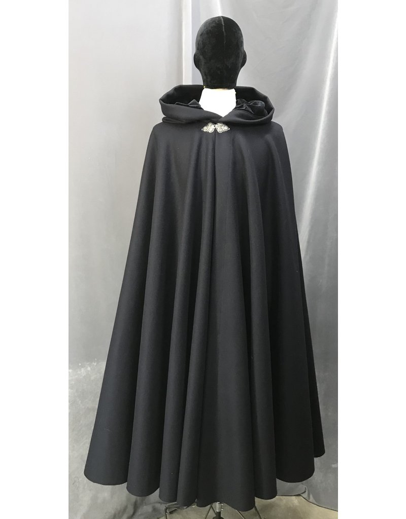 dark blue cape