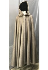 Cloak and Dagger Creations 4634 - Brown/Grey Sawtooth Long Hooded Cloak