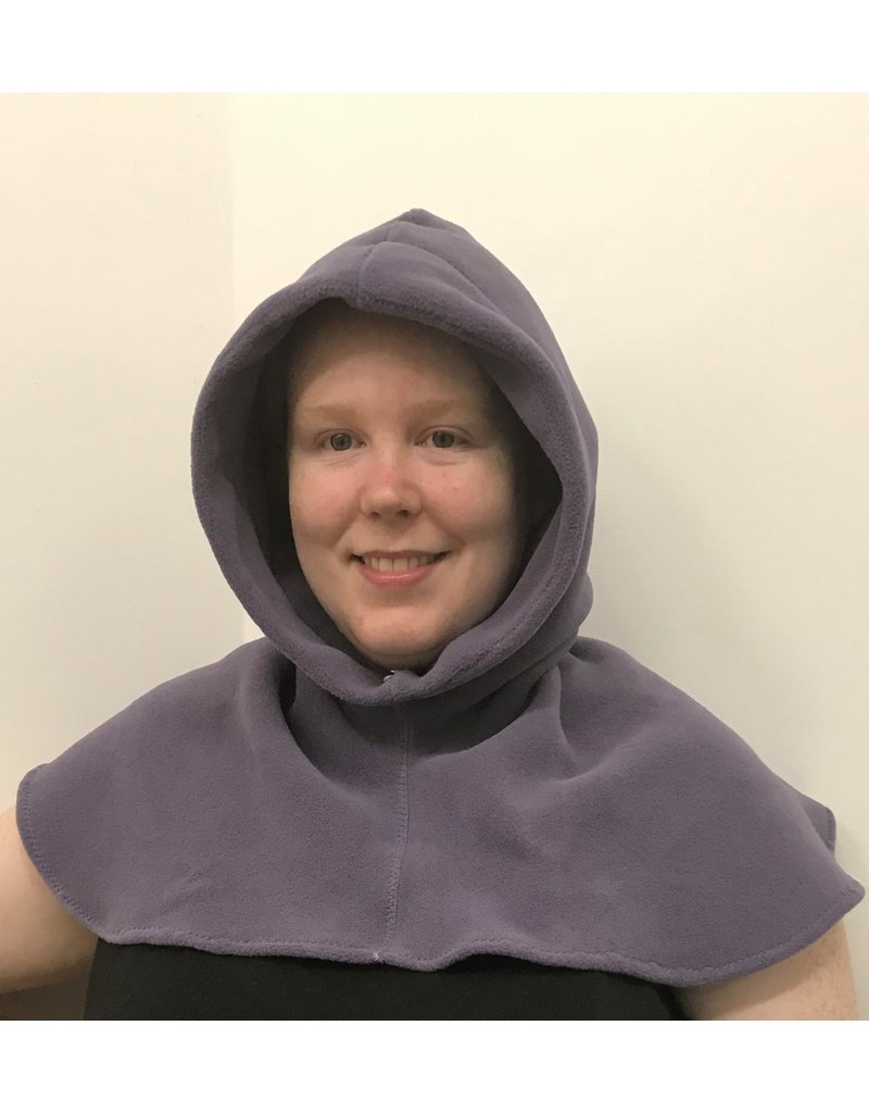 Cloakmakers.com H341 - Lavender Fleece Hooded Cowl