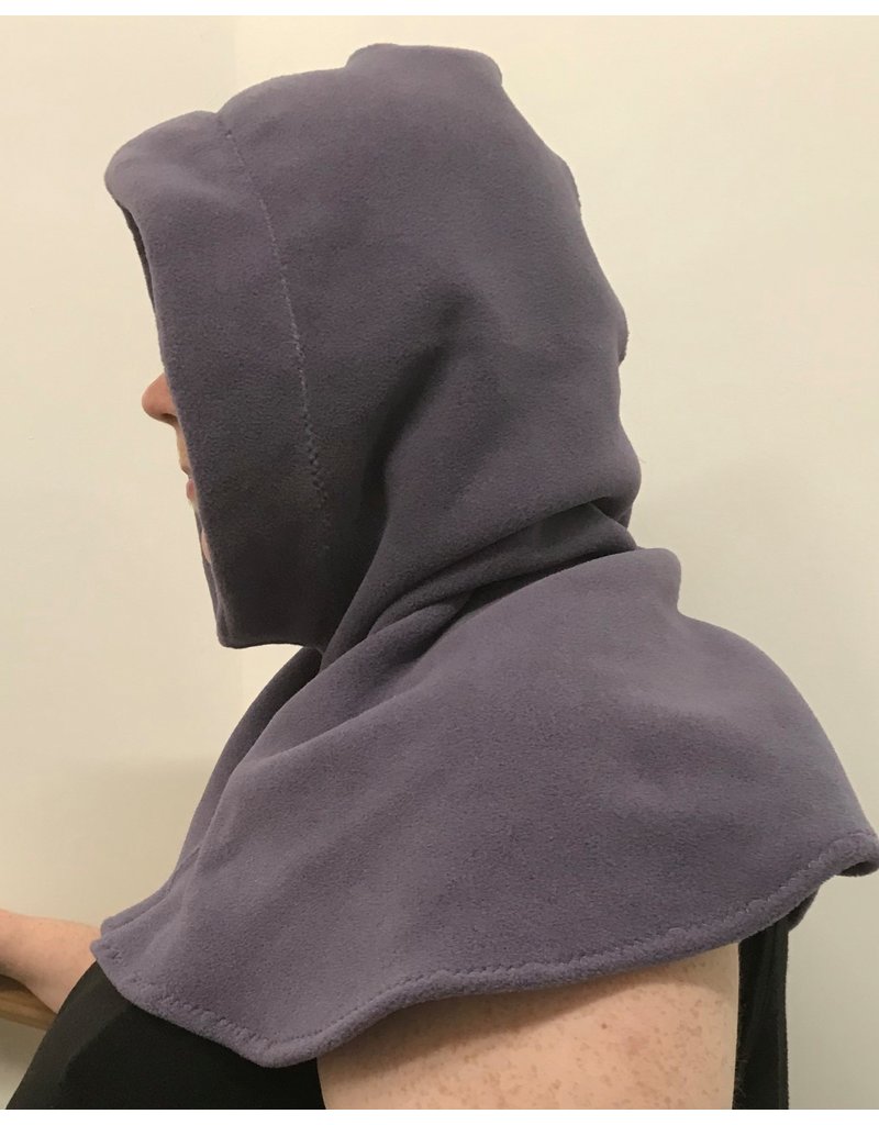 Cloakmakers.com H341 - Lavender Fleece Hooded Cowl