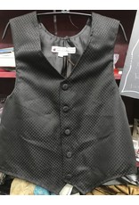 Cloakmakers.com J751 - Black Formal Vest w/Interior Pocket, 5 Buttons
