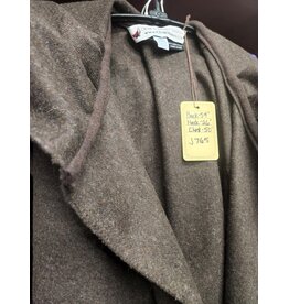 Cloakmakers.com R507 - Brown Wool Sleeveless Jedi Vest