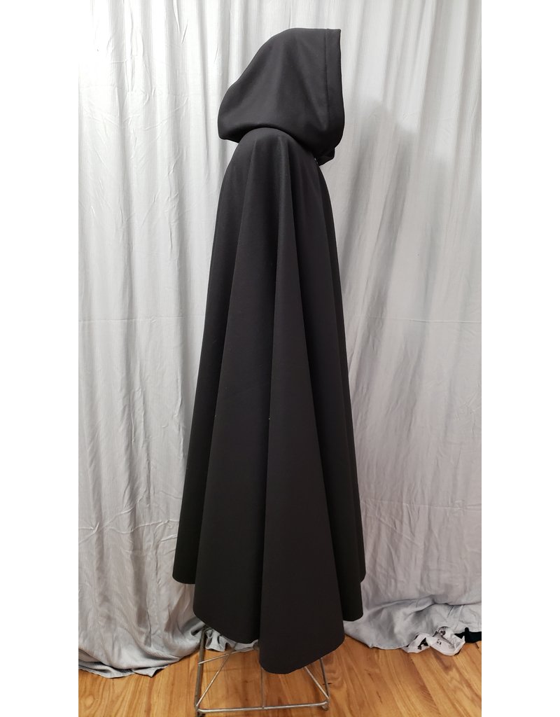 Linen Hooded Cloak - half circle hooded cloak made out of 100% linen