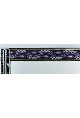 Cloakmakers.com Running Mosaic Vine Trim, Gold/Purple