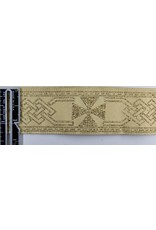 Cloak and Dagger Creations Maltese Cross Trim,  Ivory/Gold
