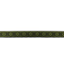 Cloakmakers.com Square Diamonds Trim, Olive/Green/Black