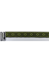 Cloakmakers.com Square Diamonds Trim, Olive/Green/Black