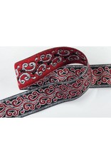 Cloakmakers.com Red Smoke Silver Border