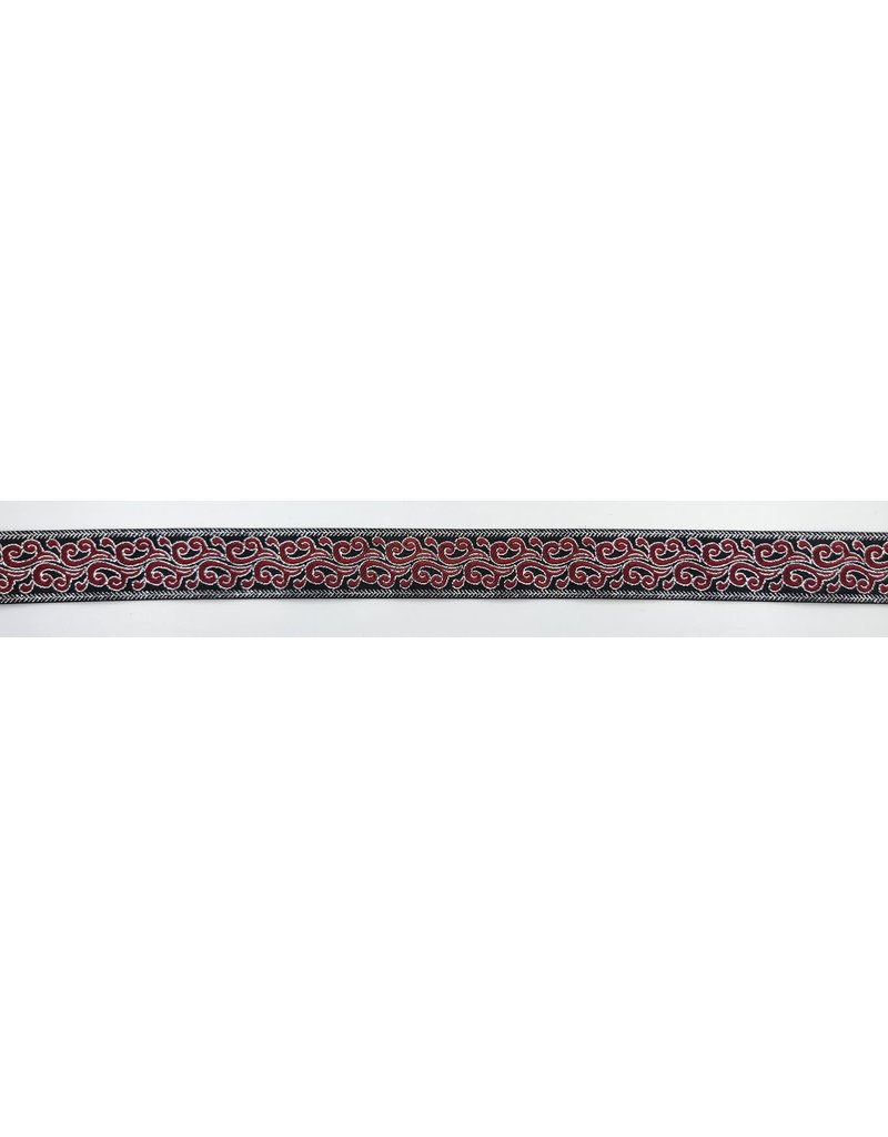 Cloakmakers.com Red Smoke Silver Border