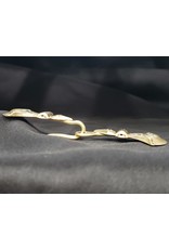 Cloakmakers.com Battle Axes Cloak Clasp -Raw Jewelers Brass
