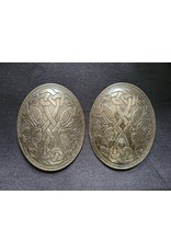 Cloakmakers.com Four Birds Viking Turtle Brooch Antique Bronze Plated - Large