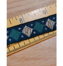 Cloakmakers.com Alternating Diamonds, Blue/Gold/Green Trim - DISCONTINUED