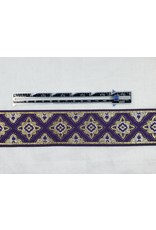 Cloakmakers.com Amravati Trim, Purple/Silver/Gold