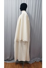 Cloakmakers.com G1141 - Long Natural Cotton Chemise w/ Angel Sleeves, Adjustable Elastic Neck