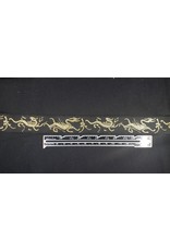 Cloakmakers.com Dragon Trim, Gold on Black (reversible)