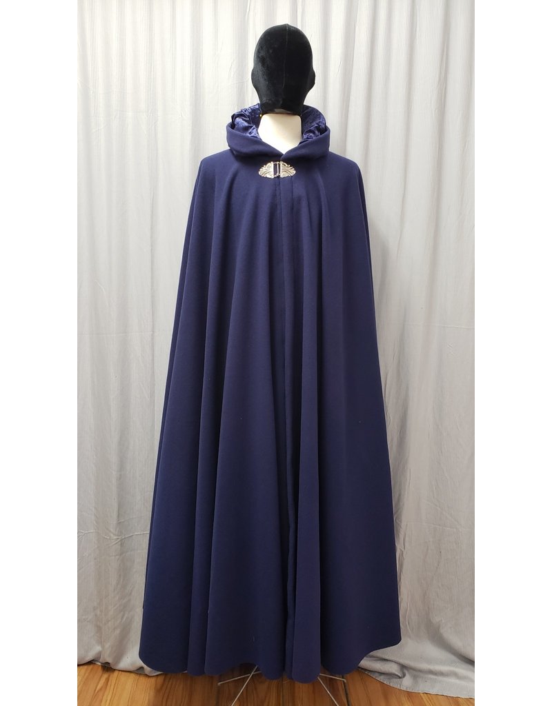 dark blue cape