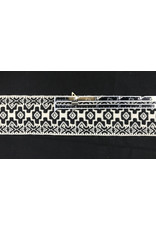 Cloakmakers.com Early Period Woven Trim - Blackwork Crosses