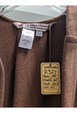 Cloakmakers.com R527 - Washable Extra Large Brown Jedi Vest w/Pockets