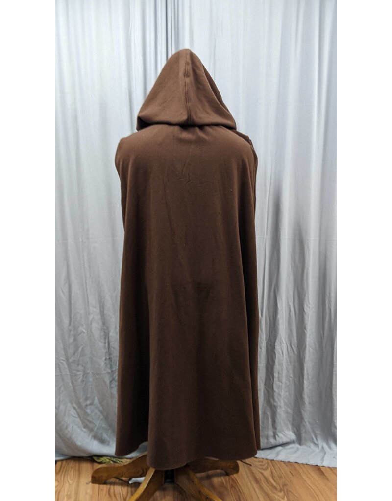 Cloakmakers.com R527 - Washable Extra Large Brown Jedi Vest w/Pockets