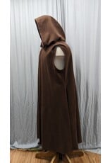 Cloakmakers.com R527 - Washable Extra Large Brown Jedi Vest w/Pockets