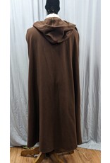 Cloakmakers.com R527 - Washable Brown Jedi Vest of Generous Size w/Pockets