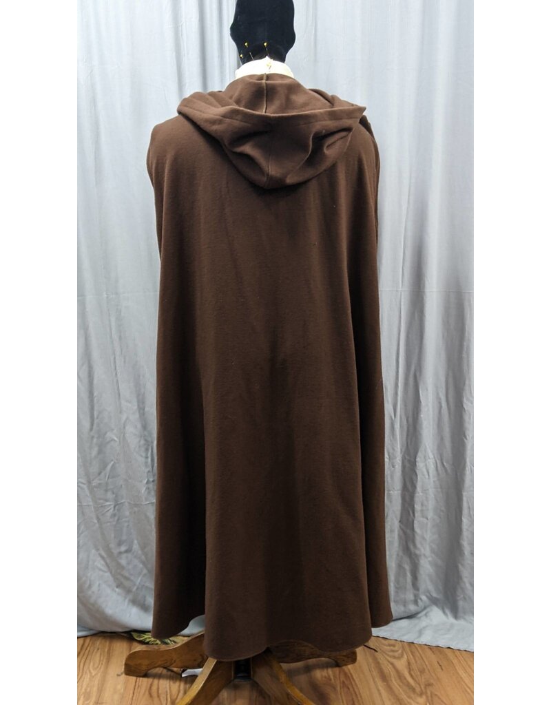 Cloakmakers.com R527 - Washable Extra Large Brown Jedi Vest w/Pockets