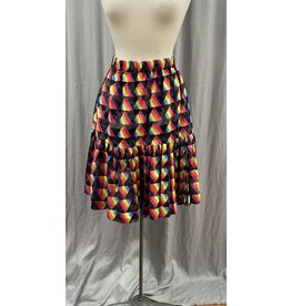 Cloakmakers.com K491 - Rainbow Triangle Dance Skirt w/ Pockets