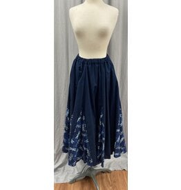 Cloakmakers.com K493 - Navy Dragonfly Dance Skirt w/ Pockets