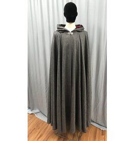 Boiled wool hooded cloak - Grommets Leathercraft