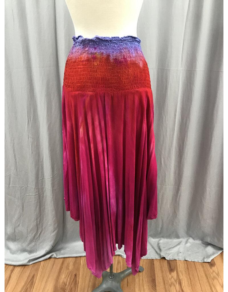 Tie dye cheap dance skirt
