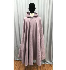Cloakmakers.com 5030 Lilac Purple Cloak w/ Mauve Hood Lining