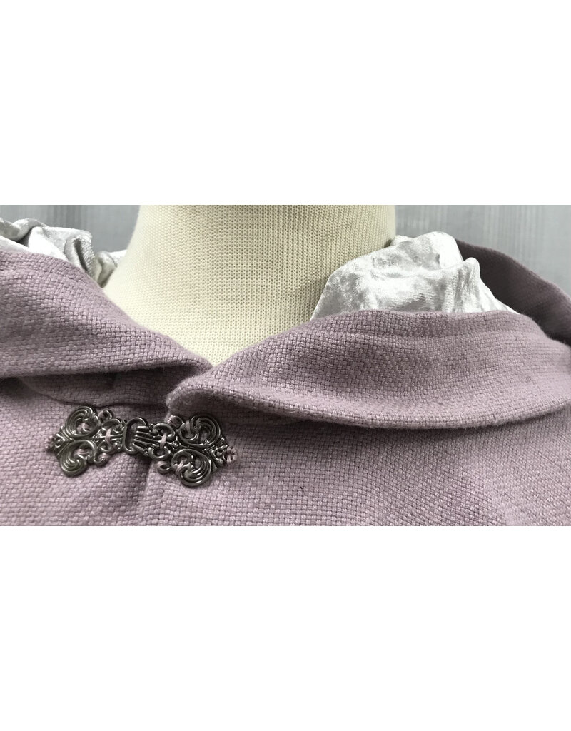 Cloak and Dagger Creations 5038 Lilac Purple Short Cloak w/Silver Grey hood Lining